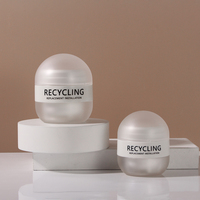 15ML 30ML 50ML 100ML bouteille de pompe sans air en plastique remplaçable pot de crème de luxe