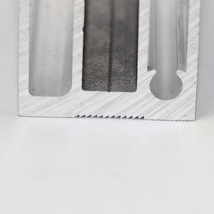 Aluminium-Glasprofil <span class=keywords><strong>U</strong></span>-Kanal Glasgeländer <span class=keywords><strong>U</strong></span>-förmige Glasbasis Glasbeschläge Glaszaunprofil - Product Image 6