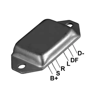 Regulador de tensão para Alternador, GA884, Hitachi: TR2Z-37, TR2Z-49; Regitar: VRH2000-3A, Cargo: 132292, WAI/Transpo: IH716