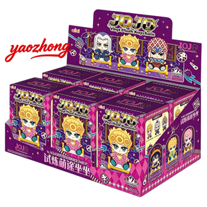 100% Autentico EAKI Fun Doll Anime Toys EAKI Blind Box EAKI JoJo Golden Wind Trial Cute Journey Sitting Plush Mystery Blind Box - Product Image 1