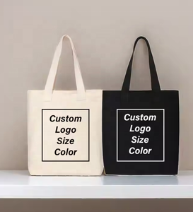 Sacs cadeaux 100% coton, sacs en toile, sacs fourre-tout avec logos personnalisés, sacs bandoulière en gros - Product Image 4