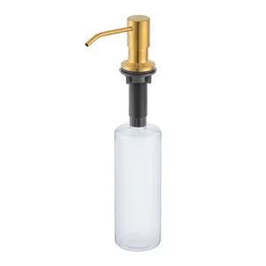 Soap Kitchen Pump Manufacturer Good Quality 304 Stainless Steel Sink Soap Dispenser Pump For Kitchen And Hotel