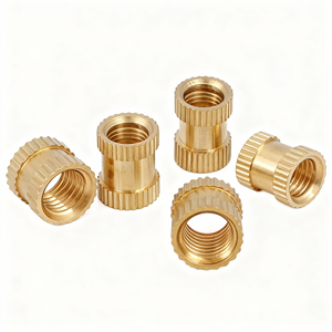 Tuercas de Cobre Moldeadas por Inyección de Fusión en Caliente para Metalurgia, Insertos <span class=keywords><strong>Wang</strong></span> <span class=keywords><strong>Zhi</strong></span>, Tuercas de Cobre Texturizadas Preincrustadas. Personalizable. - Product Image 3