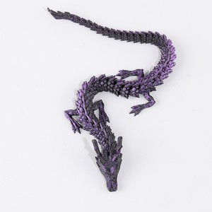 Ensemble d'œufs de dragon en plastique écologique imprimés en 3D, jouets anti-stress rotatifs en cristal sur le thème des animaux - Product Image 6