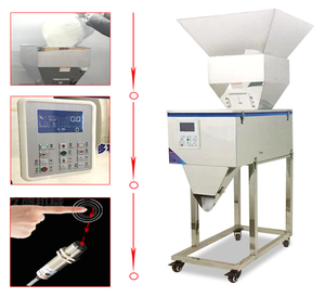Machine d'emballage automatique haute capacité <span class=keywords><strong>à</strong></span> grande <span class=keywords><strong>trémie</strong></span> pour aliments secs, granulés et poudres (<span class=keywords><strong>céréales</strong></span>, épices, piments, farine, haricots) - Product Image 6