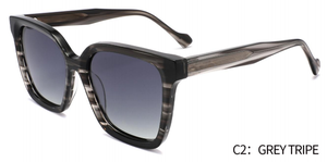 Occhiali da Sole Quadrati di Lusso LX012 in Acetato, Design Retrò <span class=keywords><strong>Wayfarer</strong></span>, Protezione UV400 per Uomo e Donna, Logo Personalizzabile, Vendita all'Ingrosso - Product Image 3