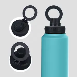 Flask With Magsafe IPhone Holder Water Bottle Lid Insulated Stainless Steel Bpa Free Water Bottle