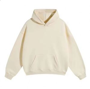 Sudadera con Capucha Oversize de Felpa Francesa 100% Algodón de Alta Calidad 2025 para Estampado 3D con Pedrería Hotfix y Cuello VVS - Product Image 2