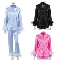 Logo personnalisé pyjamas sexy pyjamas en satin grande taille vêtements de nuit pour femmes à manches courtes pyjamas d'été en satin pour femmes
