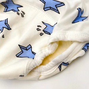 Calças de treinamento reutilizáveis Bebê verão toalete temporada fralda fralda bebê algodão puro respirável criança ervilha aprendizagem calça cueca - Product Image 6