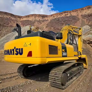 Máquina de construcción popular usada KOMATSU PC360 Excavadora sobre orugas Solución confiable para tareas de movimiento de tierras eficientes y precisas - Product Image 1