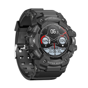 Lc21 ngoài trời thể thao thông minh đồng hồ BT cuộc gọi IP68 Đồng hồ chống thấm nước cho nam giới đèn pin la bàn tập thể dục đồng hồ SmartWatch lc21 - Product Image 3