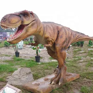 Indoor Animated Simulation T-rex Dinosaur Model for Exhibition