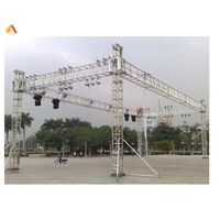 Custom Aluminio Etapa Truss Vertical Line Array Altavoz Lift Truss Stand Tower Truss Dj