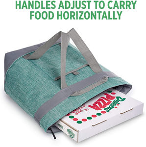 Bolsa Térmica Impermeable Grande para <span class=keywords><strong>Playa</strong></span> Gelory, Bolsa de Compras Reutilizable para Mujer, Bolsa de Almuerzo con Asa, 20L, Nailon - Product Image 4