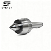 Pointe tournante de précision en carbure Shanghai Stefor D414 Revolving Center MT5 pour outil rotatif de tour CNC, pièce accessoire pour étrier de mandrin