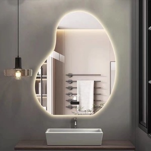 MirrorFactory Modern Hotel Large Rectangle Touch Screen Backlit Smart LED <strong>Lighted</strong> <strong>Bathroom</strong> Wall Mirror Defogging Living Room Gym - Product Image 5