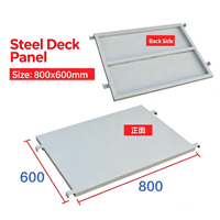 Carro de Transporte Móvil con Múltiples Puertas y Múltiples Niveles, con Jaula de Alambre, para Uso en Almacenes