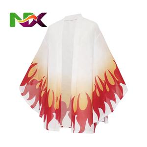 Maillot de bain <span class=keywords><strong>Demon</strong></span> <span class=keywords><strong>Slayer</strong></span> Shinobu Zenitsu <span class=keywords><strong>Tanjiro</strong></span>, costume de cosplay anime, tenue de jeu de rôle d'été, polyester, unisexe, adulte - Product Image 3