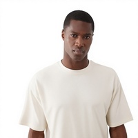 Camisetas JWIN para Hombre, de Gran Peso (250/260 Gramos), Talla Grande, 100% Algodón de Alta Calidad, Lisas, Personalizables, Ecológicas y de Secado Rápido