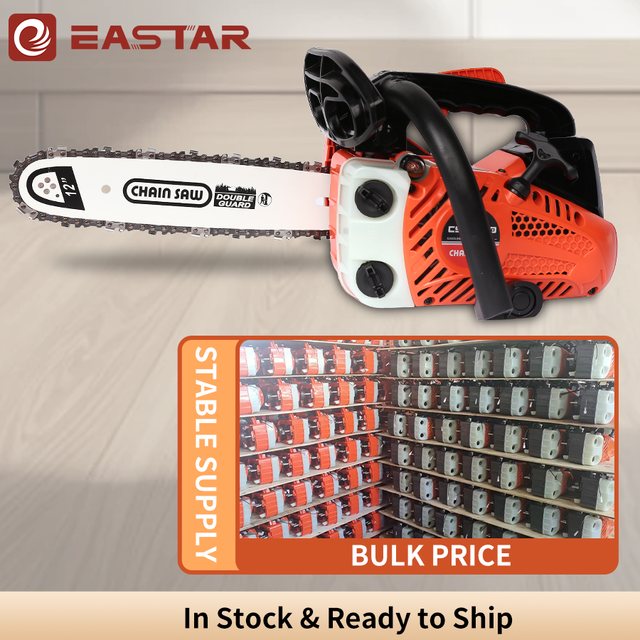 25cc Small Gas Powered Chainsaw - 2500 Series Industrial 2-Stroke Petrol Wood Cutter for Professional Greenery Maintenance