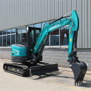 Mini excavadora SUNWARD SWE35UF, excavadora de cadenas usada, precio bajo, envío gratis, nuevo modelo, hidráulica, agrícola - Product Image 5