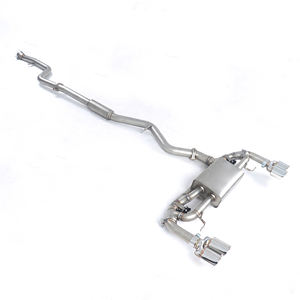 Sistema de escape Catback para <span class=keywords><strong>BMW</strong></span> Serie 3 B46 B48 G20 G21 G28 320i 325i 328i 330i 2.0T con válvula mejorada, puntas de escape con resonador SUS304 - Product Image 5