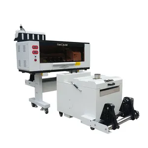 Fast Printing Small Factory Manufacturing xp600 i3200 print head A3 30cm 60cm DTF digital printer for apparel