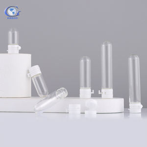 Tubes à essai en verre de laboratoire de qualité 10ml avec bouchon à vis bouteilles vides en plastique d'huile de colle support de Vase compte-gouttes pratique - Product Image 5