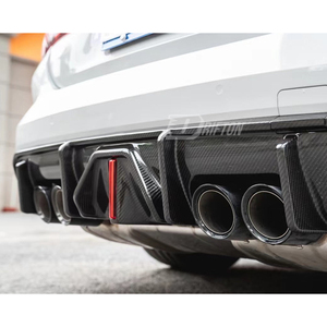 New 3D Brakelight Style Dry Carbon Fiber Bumper 3K/6K/12K <b>Weave</b> Glossy/Matte Finish for G80 G81 M3 G82 G83 M4 - Product Image 3