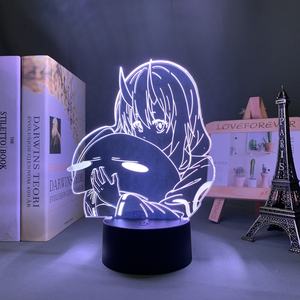 Veilleuse Led Anime Shuna pour chambre d'enfant Slime <span class=keywords><strong>Isekai</strong></span> 3d Led Lamp Manga TenSura - Product Image 4