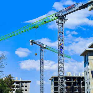 Lifting Hoisting Machinery 8ton 60m Flat-Top <strong>Tower</strong> <strong>Crane</strong> WA6013-8A/8B/8F - Product Image 1