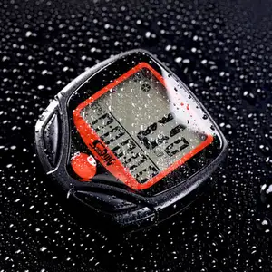 专业数字运动秒表防水计时器自行车手表