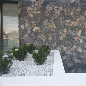 <span class=keywords><strong>Pietra</strong></span> coltivata dell'impiallacciatura di <span class=keywords><strong>pietra</strong></span> del rivestimento della parete del calcare nero di SHIHUI per il pannello di parete di <span class=keywords><strong>pietra</strong></span> asciutta delle <span class=keywords><strong>case</strong></span> esterne - Product Image 3