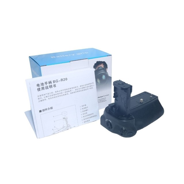 BG-R20 Grip Is Suitable for Canon R5 MarkII/R5/R6 MarkII/R6 Battery Grip Vertical Shooting Handle