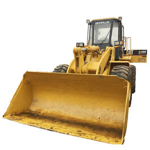 Cargadora de ruedas Caterpillar Cat 950F usada con modelo 966H, carga nominal de 5 toneladas, reacondicionada cargadora frontal, componentes del núcleo de la bomba del motor - Product Image 1
