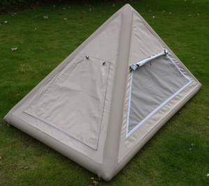 Một người gấp lều bơm hơi để cắm trại ngoài trời và phiêu lưu với một lâu đài bơm hơi Bền và di động - Product Image 3