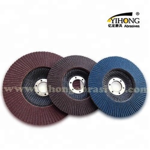 <span class=keywords><strong>5</strong></span> inch Concial disco flap <span class=keywords><strong>de</strong></span> fibra 125x22 grano <span class=keywords><strong>60</strong></span> en Yihong Abrasivos tela economic zirconium tu marca T29 - Product Image 5