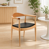 Vente en gros Chaise De Comedor Y Chaise Bois Hans Wegner Wishbone Chaise en bois massif Chaise de salle à manger pour salle à manger