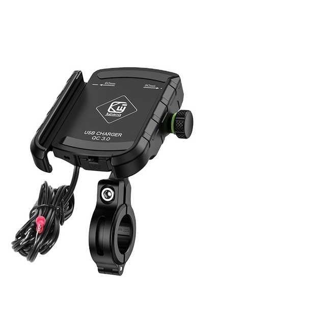 Universal Handlebar Mobile Phone Holder for Bicycle Motorcycle Anti-vibration Bike Phone Holder Charging Stand