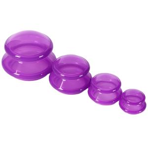 อุปกรณ์นวดหน้าและตัวแบบถ้วยดูดซิลิโคน ชุดถ้วยฮิจามะ นวดและดูดซับความชื้น - Product Image 2