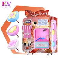 Machine à Barbe à Papa Automatique Professionnelle pour Sites Festifs, Compacte, 31 Formes de Fleurs, 300 Pièces/Jour, Retour Rapide