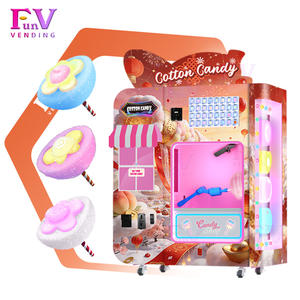 Máquina automática de algodón de azúcar de grado comercial para festivales, compacta, 31 formas de flores, 300 unidades diarias, retorno rápido - Product Image 6