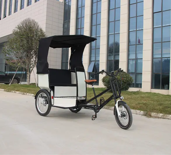 नया डिजाइन यात्री परिवहन ट्राइसाइकिल इलेक्ट्रिक रिक्शा 3 टायर टैक्सियों रिक्शा निर्माता
