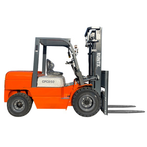 New 5 Ton Diesel-Powered <b>Forklift</b> With Japanese Engine for Farm Use - Product Image 5