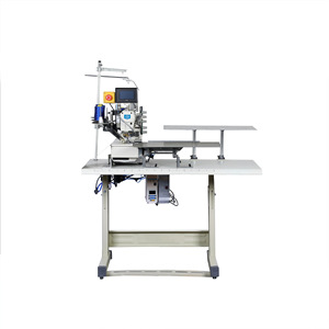 Zoyer <b>Automatic</b> Coverstitch <b>Machine</b> Flat Bed High Productivity T-Shirt Hem <b>Sewing</b> Equipment - Product Image 3