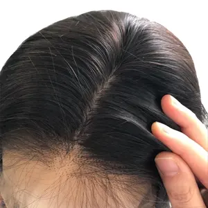 Base Human Hairwig Top Full Lace Human Hair Wigs Ready Shipping Prelacecked Hairline Silk Uneuropeand Hand Tied Silk Long