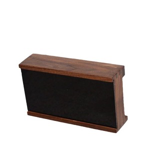 Black Walnut Solid Wood <b>Socket</b> Cover Box <b>Wall</b> Mounted Dustproof <b>Plug</b> Concealer Storage Rectangle Shape - Product Image 5