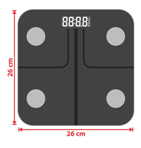 Báscula Digital Inteligente para Peso Corporal y Grasa, Personalizable OEM, Báscula de Piso con Cálculo de IMC para Medir y Mostrar la Grasa Corporal - Product Image 2