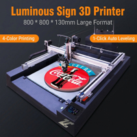 Mesin Printer 3D Industri untuk Pembuatan Huruf Saluran, Mesin Pembuat Papan Nama Format Besar Kecepatan Tinggi, Printer 3D Huruf Saluran LED